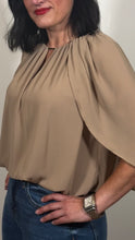 Load image into Gallery viewer, Chiffon Cape Top