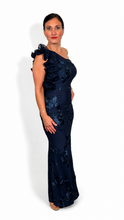 Load image into Gallery viewer, One Shoulder Floral Maxi