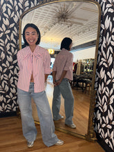 Load image into Gallery viewer, High Rise Wide Leg Raw Hem: Light