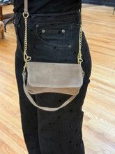 Load image into Gallery viewer, Italian Suede Convertible Crossbody
