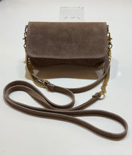 Load image into Gallery viewer, Italian Suede Convertible Crossbody
