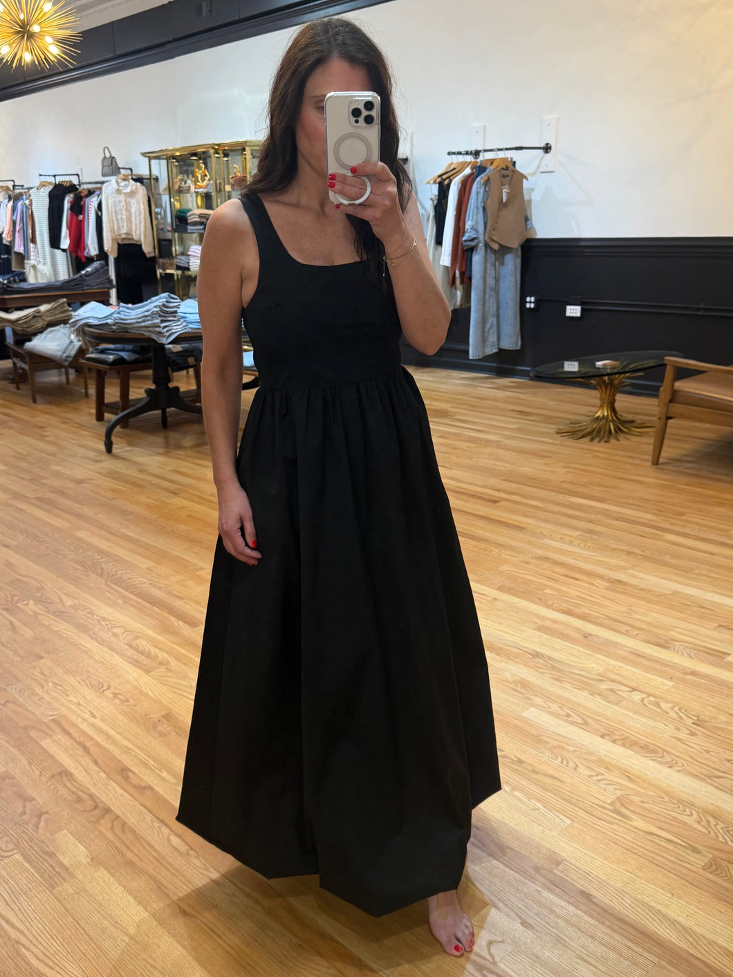 Bubble Hem Maxi Dress Bubble Hem Maxi Dress