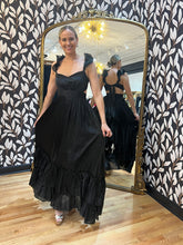 Load image into Gallery viewer, Ruffle Tiered Cut-Out Gown
