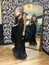 Load image into Gallery viewer, Ruffle Tiered Cut-Out Gown
