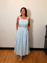 Load image into Gallery viewer, Gingham Crop Top
