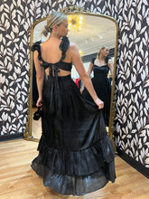 Load image into Gallery viewer, Ruffle Tiered Cut-Out Gown
