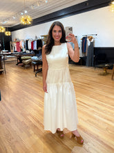 Load image into Gallery viewer, Ruched Back Midi Dress

