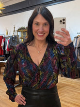 Load image into Gallery viewer, Multi Color Foil Bodysuit
