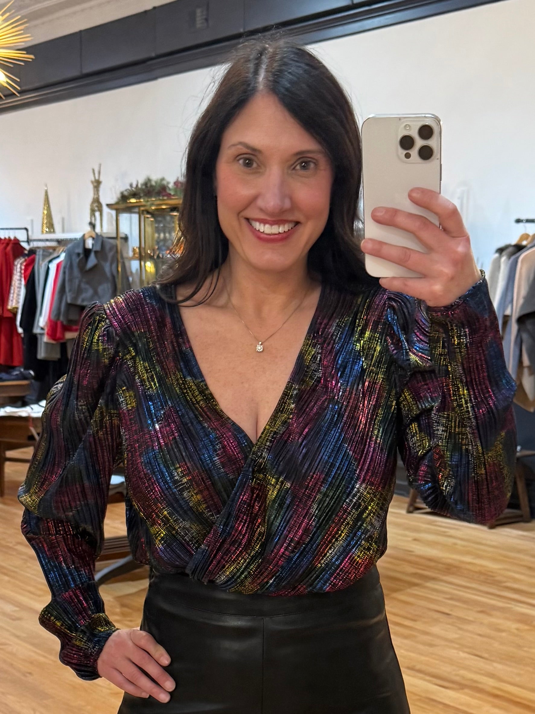 Multi Color Foil Bodysuit – House of 423