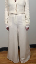 Load image into Gallery viewer, Linen Blend Pleated Wide Leg Pants
