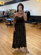 Load image into Gallery viewer, Velvet Tiered Maxi
