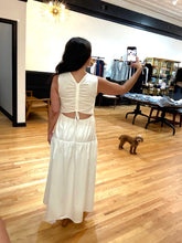 Load image into Gallery viewer, Ruched Back Midi Dress
