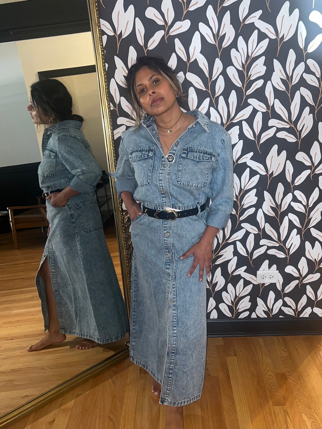 Denim Utilty Dress Denim Utilty Dress