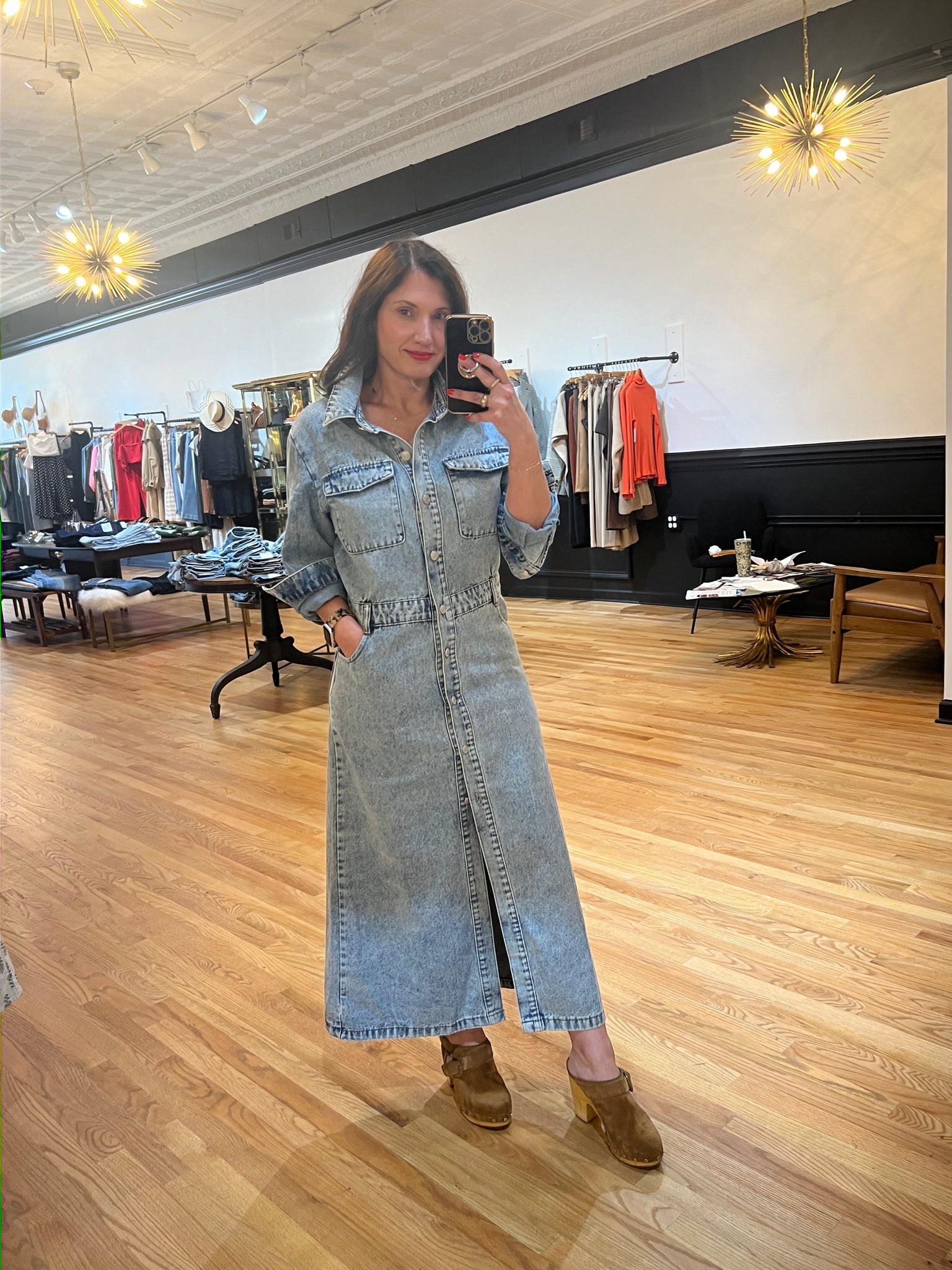 Denim Utilty Dress
