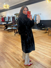 Load image into Gallery viewer, Stand Collar Shearling Coat
