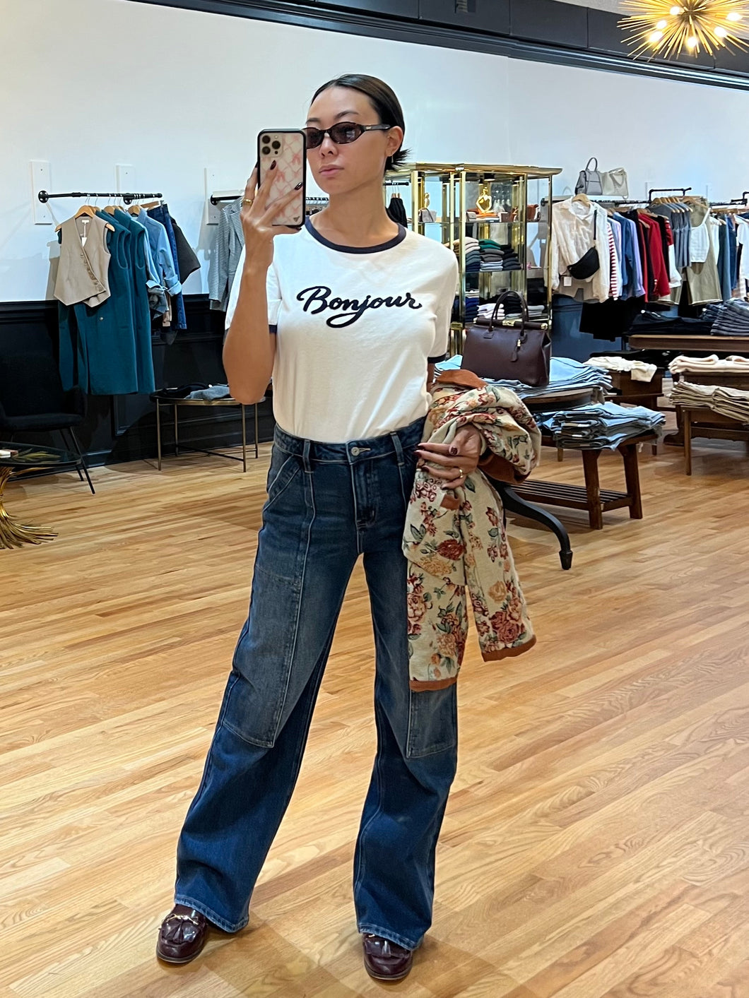 Bonjour Ringer Tee