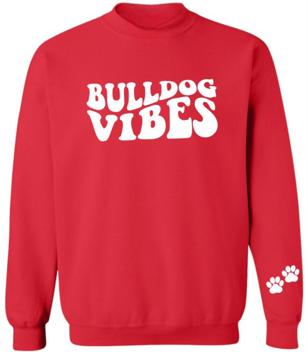 Bulldog Vibes Crewneck Sweatshirt