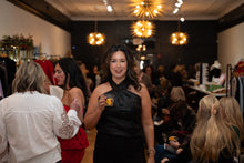 Load image into Gallery viewer, Faux Leather Crossover Top
