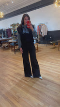 Load and play video in Gallery viewer, High Rise Utility Raw Hem - Black

