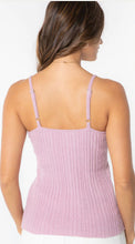 Load image into Gallery viewer, Lilac Ribbed Knit Tank
