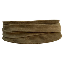 Load image into Gallery viewer, WRAP SUEDE LEATHER BELT - ARMY
